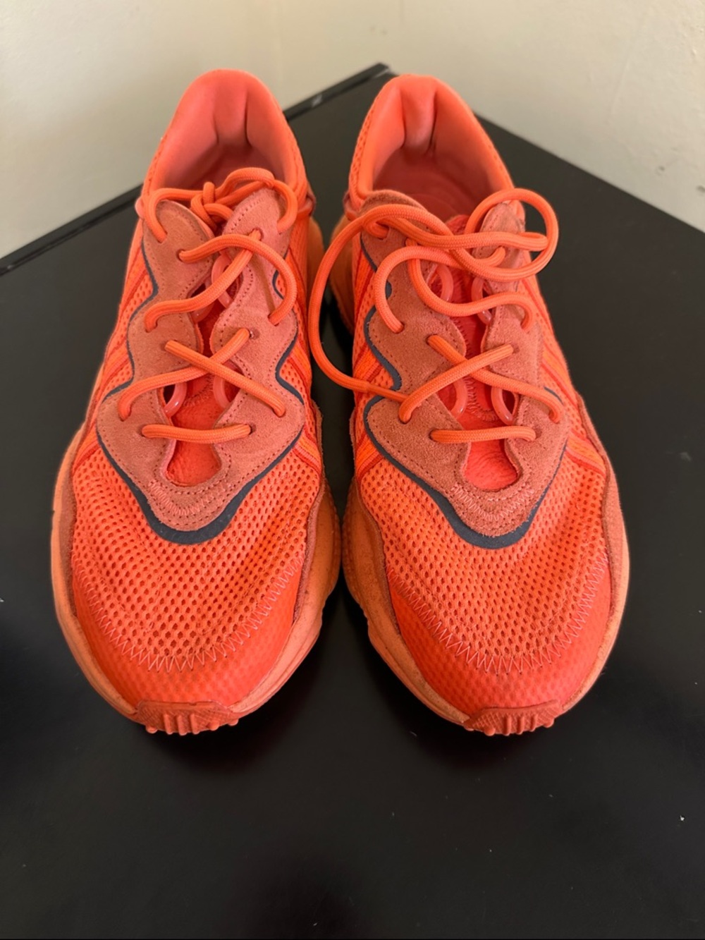 Bright Orange Men Adidas Ozweego